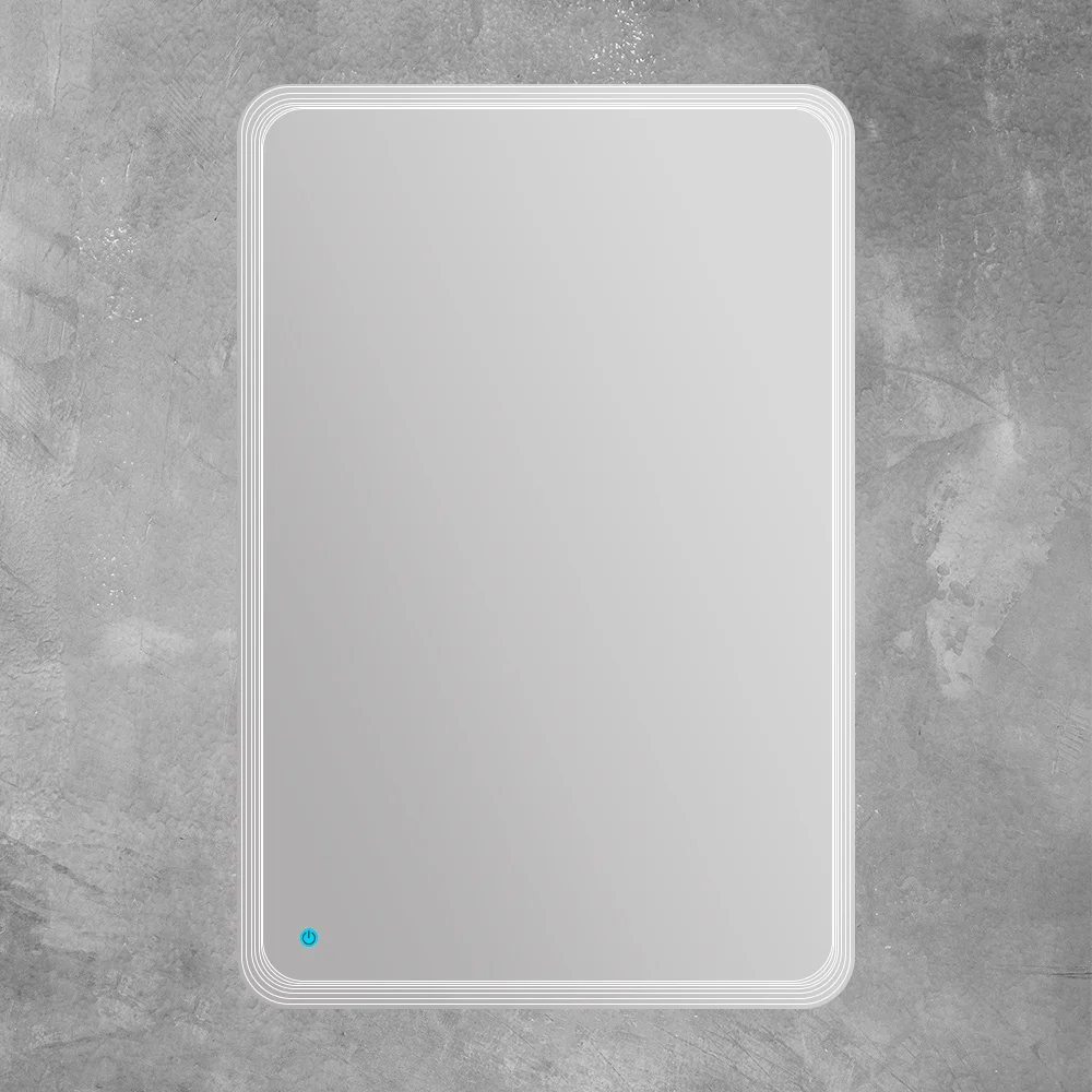 Приобрести cezares зеркало 60х90 см, реверсивное, led подсветка, сенсорное выключение touch system 45028