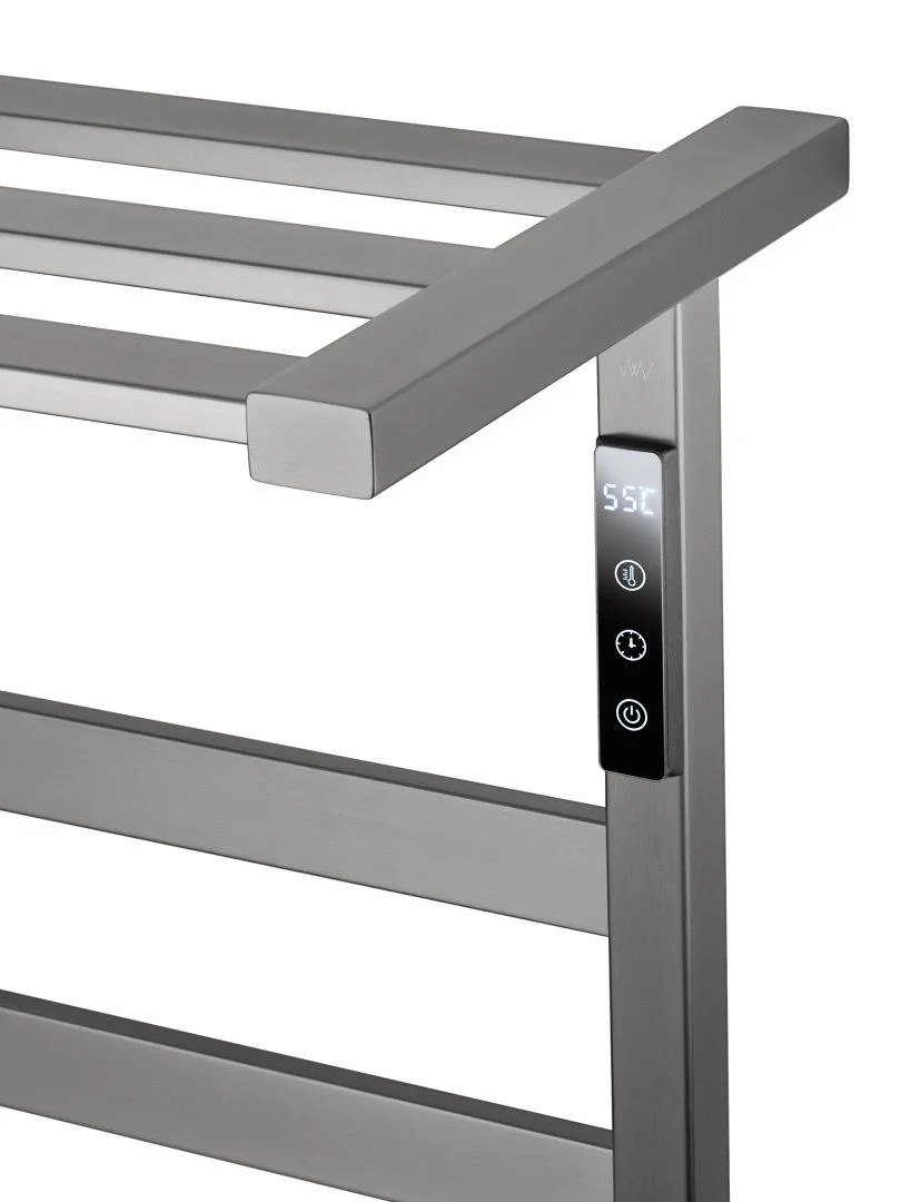 Приобрести полотенцесушитель электрический wonzon & woghand frankfurt, темный графит (ww-1029-gm)