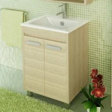Сomforty Тумба с раковиной "Марио-60" сосна лоредо