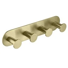 Крючок-4 крючка Timo Saona 13015/17 золото матовое