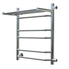 Тругор Водяной полотенцесушитель Браво 3 П6 500х600 мм R ПМ с боковым подводом, полкой, хром00-00017301