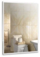 Azario Зеркало Сантана 80х100см c подсветкой, сенсор выключатель, диммер LED-00002