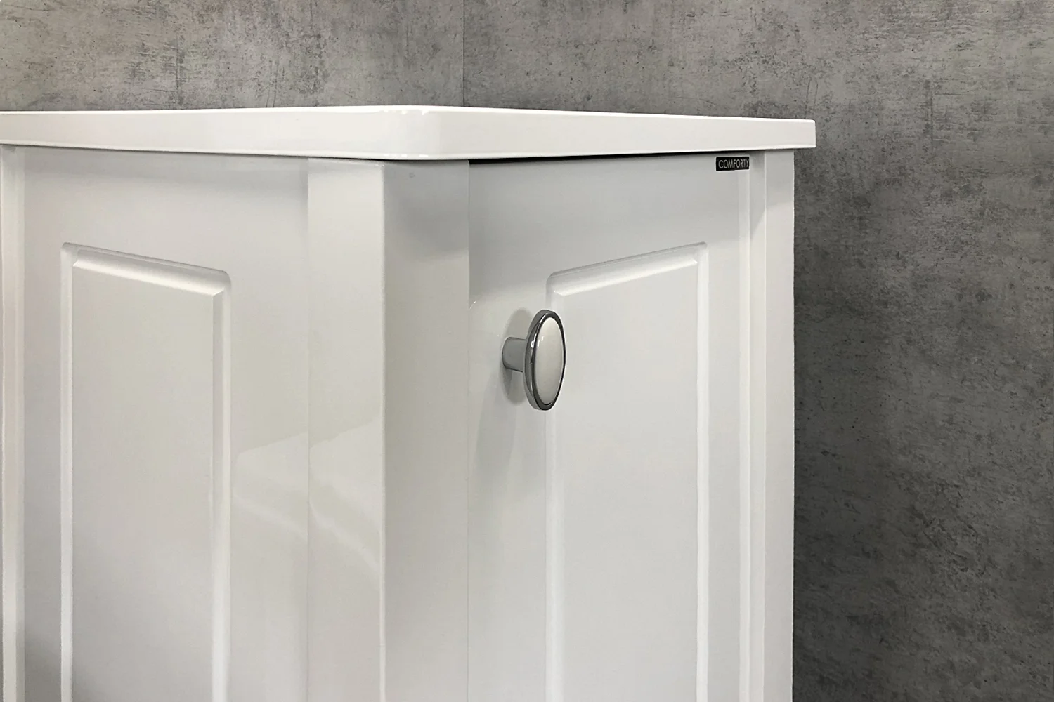 Приобрести сomforty комод "павия-40" белый глянец