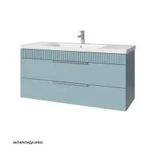 Caprigo Тумба с раковиной MONBAR 120 см, антарктида