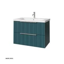 Caprigo Тумба с раковиной RAIN 80 см, море