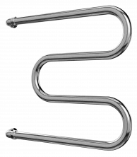 Полотенцесушитель 600х500 мм водяной 32*2 Terminus М-образный, хром 4620768888175