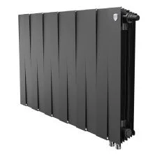 Royal Thermo Радиатор биметаллический Pianoforte 500 /Noir Sable ( черный графит ) VDR80 - 12 секц.