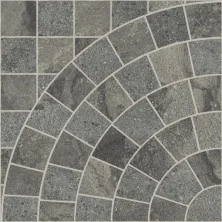 Плитка напольная Coliseumgres Sanremo, Pavone Mix 45x45см, серая, натуральная