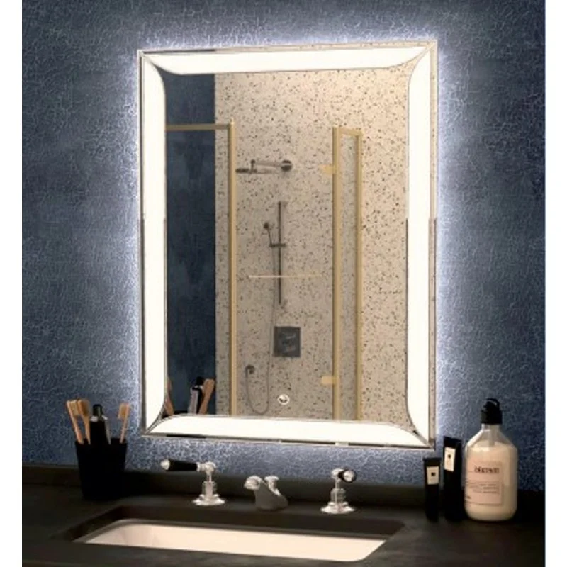 Приобрести azario зеркало teodoro влагостойкое с подсветкой и гравировкой 500*800