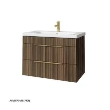 Caprigo Тумба с раковиной MONBAR -Albero 80 см, альберо, шпон 66312 3