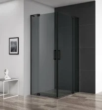 CEZARES Душевое ограждение SLIDER 100х110см SLIDER-A-2-100/110-GRIGIO-NERO