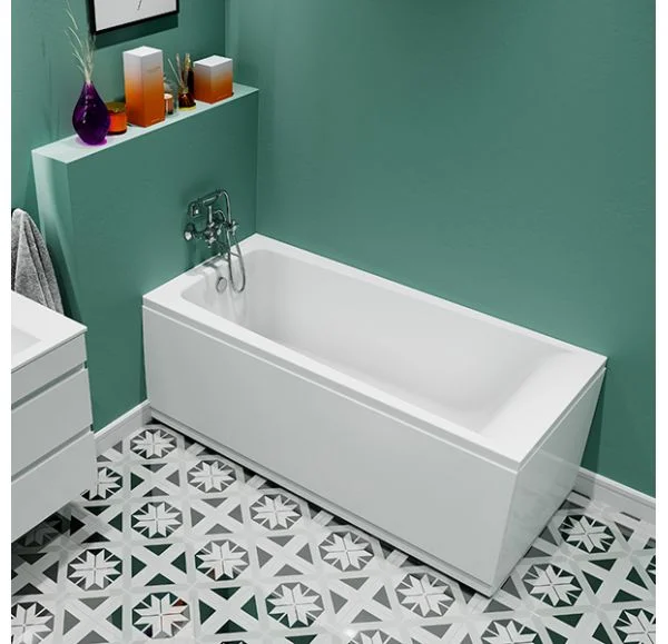 Приобрести акриловая ванна mirsant алушта premium 155x70 см