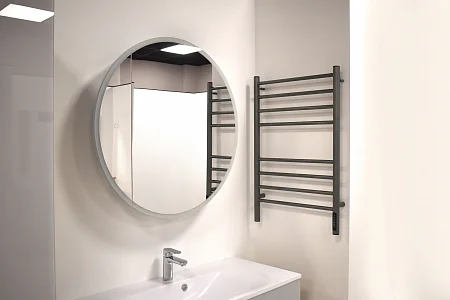 Приобрести terminus полотенцесушитель аврора п8 50х80 см, электрический, графит