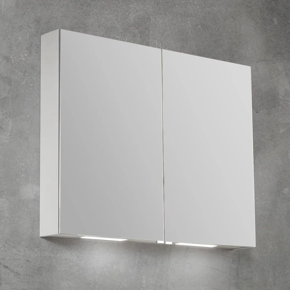 Приобрести belbagno зеркало-шкаф 80х70 см spc-2a-dl-bl-800
