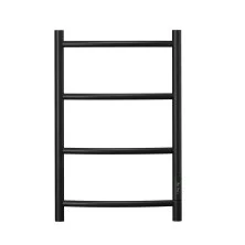 Point Полотенцесушитель электрический Афина П4 400x600 диммер справа, черный PN04846W