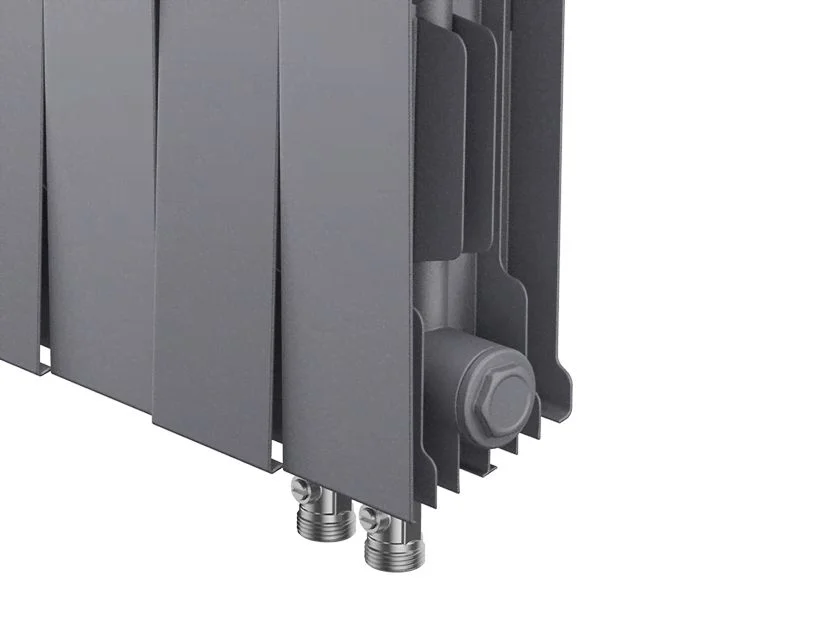 Приобрести royal thermo радиатор биметаллический pianoforte 200 /silver satin ( серебристый ) vdr - 16 секц.