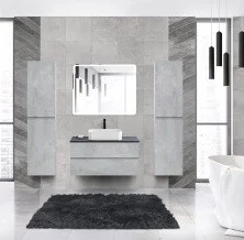 Cezares Тумба со столешницей MOLVENO 46 100 см Beton, бетон MOLVENO 46-100-2C-SO-BET