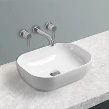 Vincea Раковина накладная 45х32 см, белая VBS-102