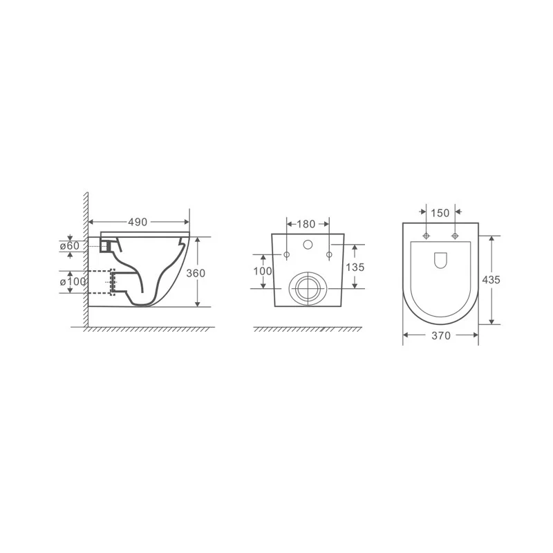 Приобрести инсталляция grohe rapid sl 3 в 1 с подвесным унитазом azario grado c сиденьем микролифт 38721001+az-0046