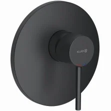 KLUDI Смеситель для душа скрытого монтажа Bozz,170мм, черный матовый 386553976