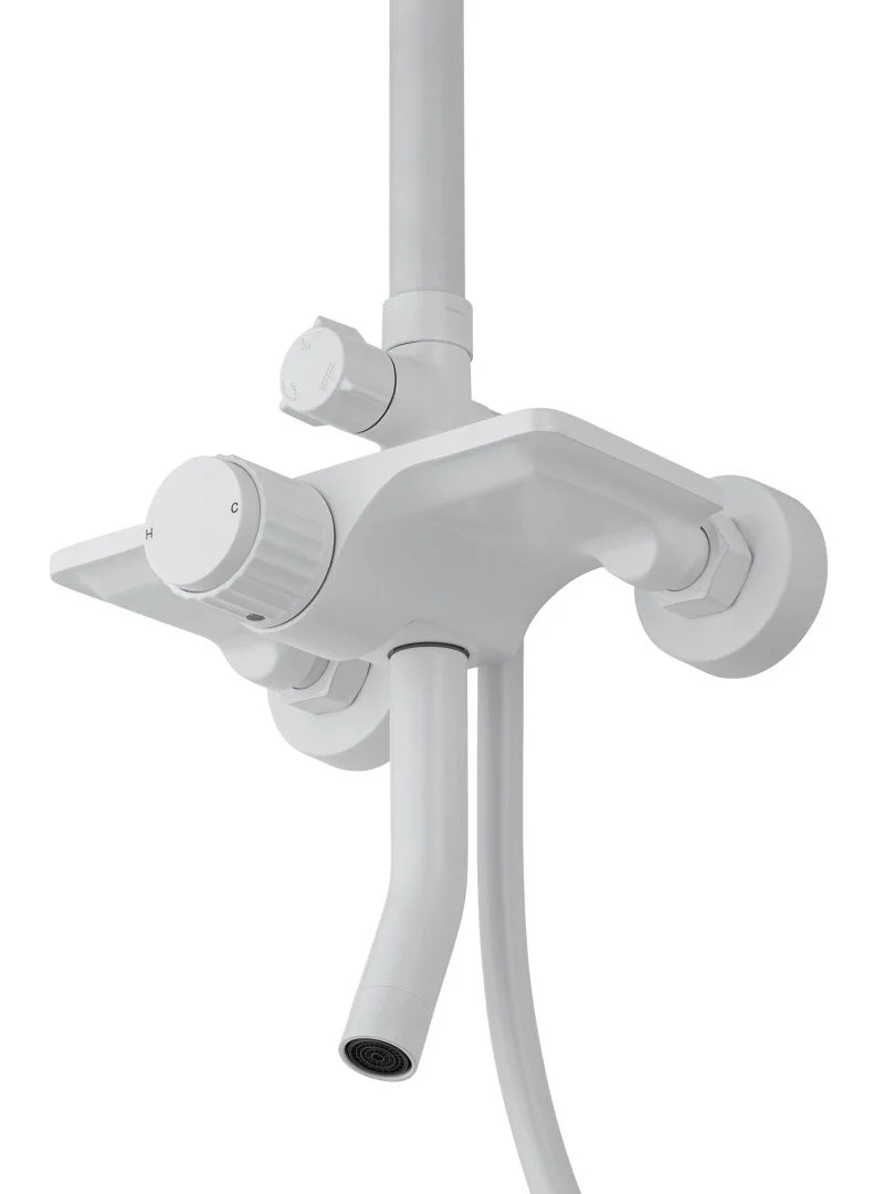 Приобрести душевая система wonzon & woghand click, белый матовый (ww-n3s962-mw)