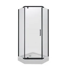 Triton Душевое Ограждение Дека А 90x90 см, черное Щ0000059782