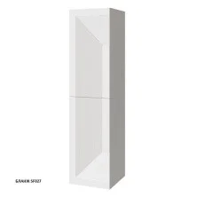 Caprigo Пенал подвесной Modo Quarta 35 см, левосторонний, cветло кремовый 35750L-SF027