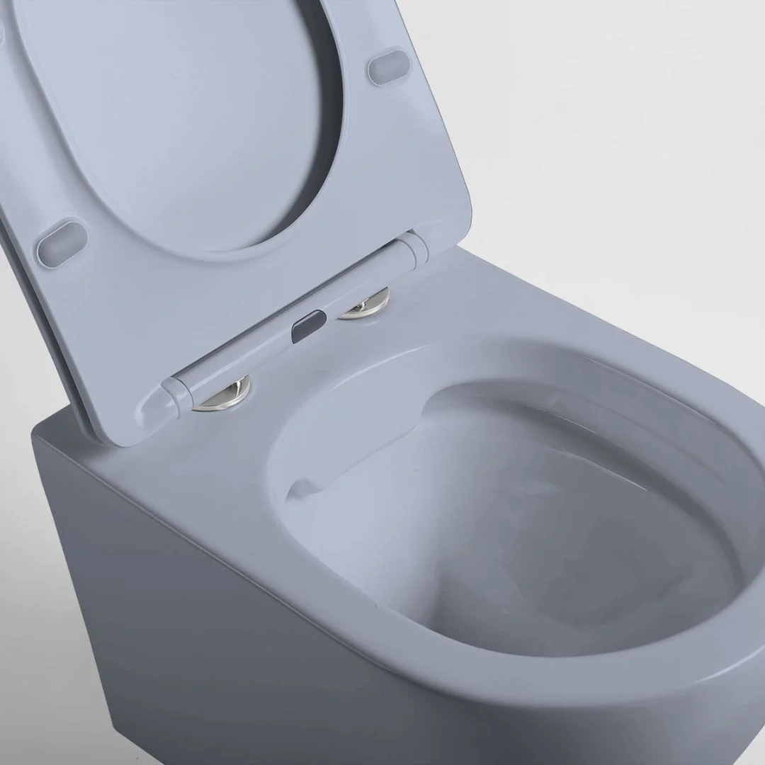 Приобрести vincea унитаз подвесной globo, ультратонкое сиденье, микролифт, голубой матовый vt1-14smo