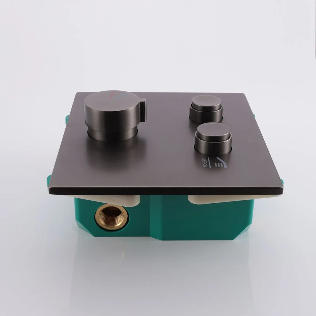 Приобрести vincea встраиваемый смеситель для душа, двухфункциональный, оружейная сталь vscv-421gm