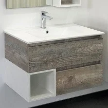 Сomforty Тумба с раковиной "Турин-75М" дуб бежевый