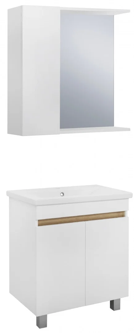 Приобрести aqua de marco тумба напольная с раковиной sydney 70см. 2 двери