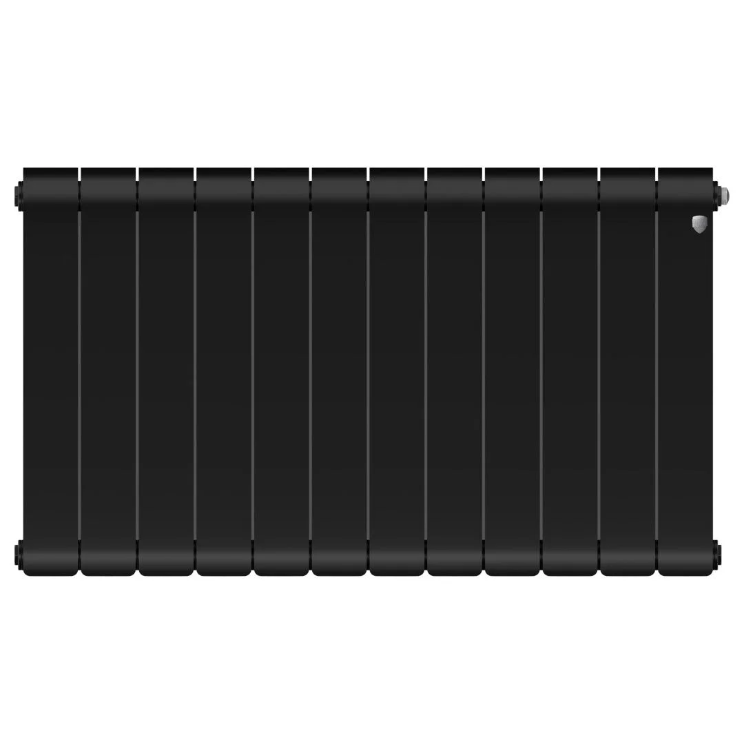Приобрести royal thermo радиатор биметаллический infinity 500 /noir sable ( черный графит ) - 12 секц.