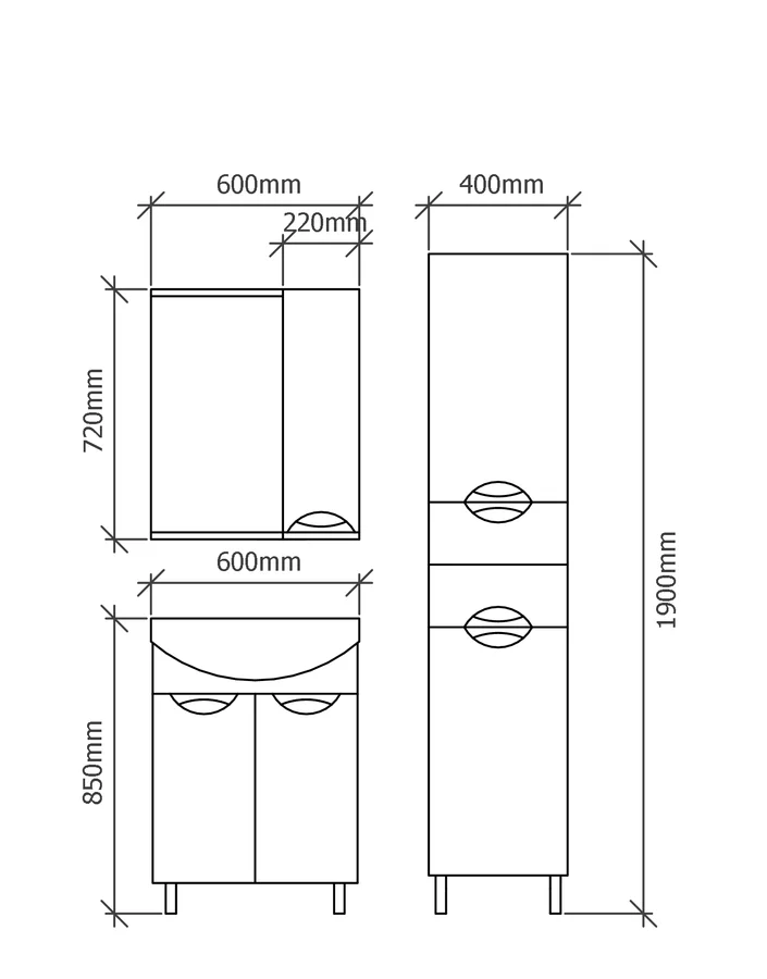 Приобрести aqua de marco пенал elegansa 190х40 см, белый, правый 3040cele/r