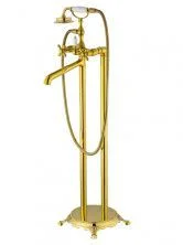 Смесители напольные для ванн и раковин WONZON & WOGHAND RETRO, Глянцевое золото (WW-88649020-PG)