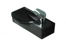 Раковина подвесная CeramaLux 40 см 7947ALMB, чёрный