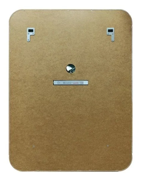 Приобрести continent зеркало с подсветкой enjoy white 60х80 см, сенсорный включатель, белое