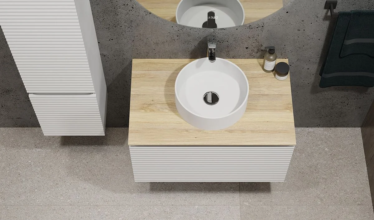 Приобрести jorno тумба подвесная cossety 80 см со столешницей, белая