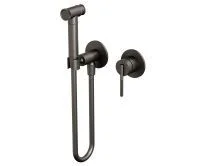 Hayzburg Встраиваемый смеситель с гигиеническим душем, графит HB-4005-2GG