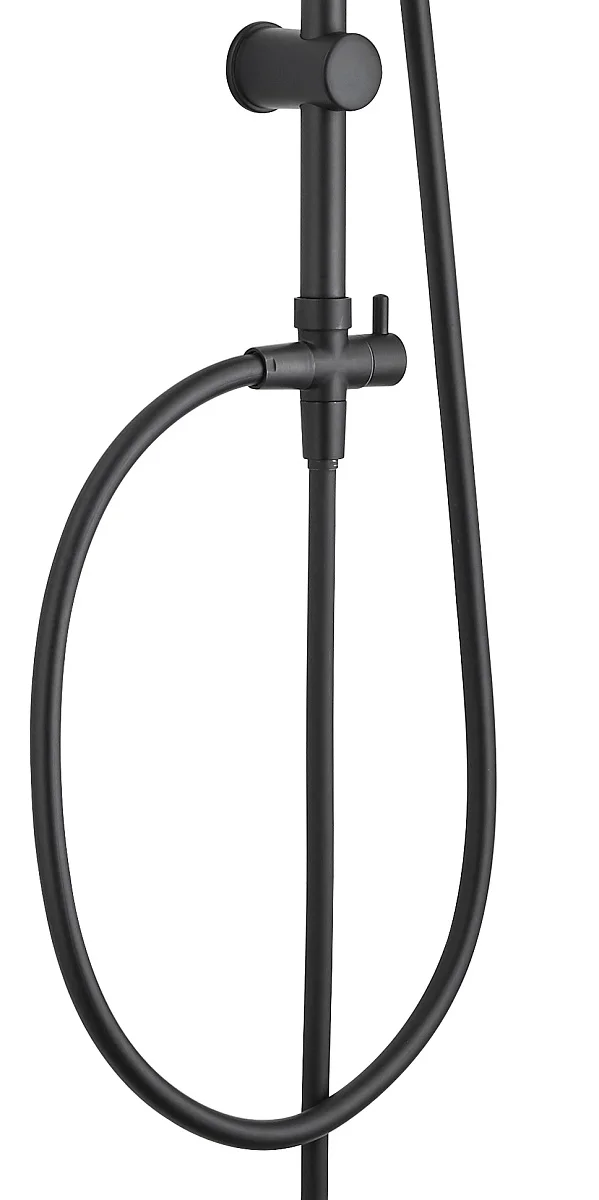 Приобрести aquanet душевая стойка passion r 84 см, черная af300-70-r-b
