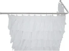 Aquanet Карниз для ванны квадрат 90х90 см