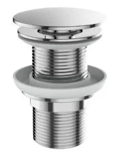 BelBagno Донный клапан Click Clack, хром BB-SC-CRM