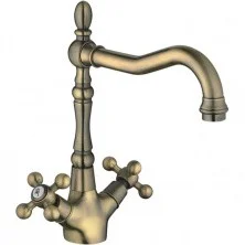 HAIBA Смеситель для кухни 258мм, бронза HB-4419-4