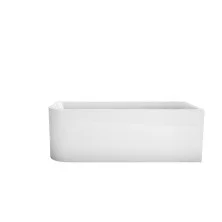 BelBagno Акриловая ванна 170х73 см, угловая, белая BB712-1700-730-R