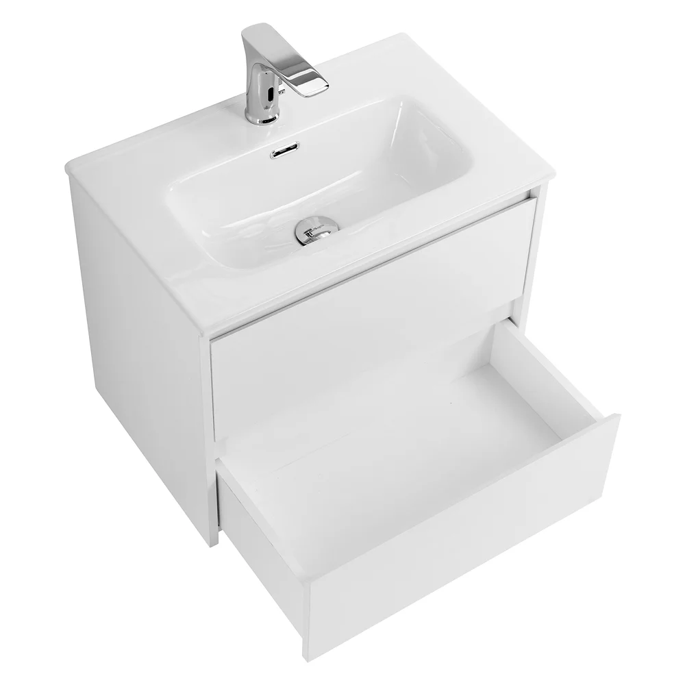 Приобрести belbagno тумба с раковиной kraft 39 50 см, подвесная bianco opaco, белая раковина