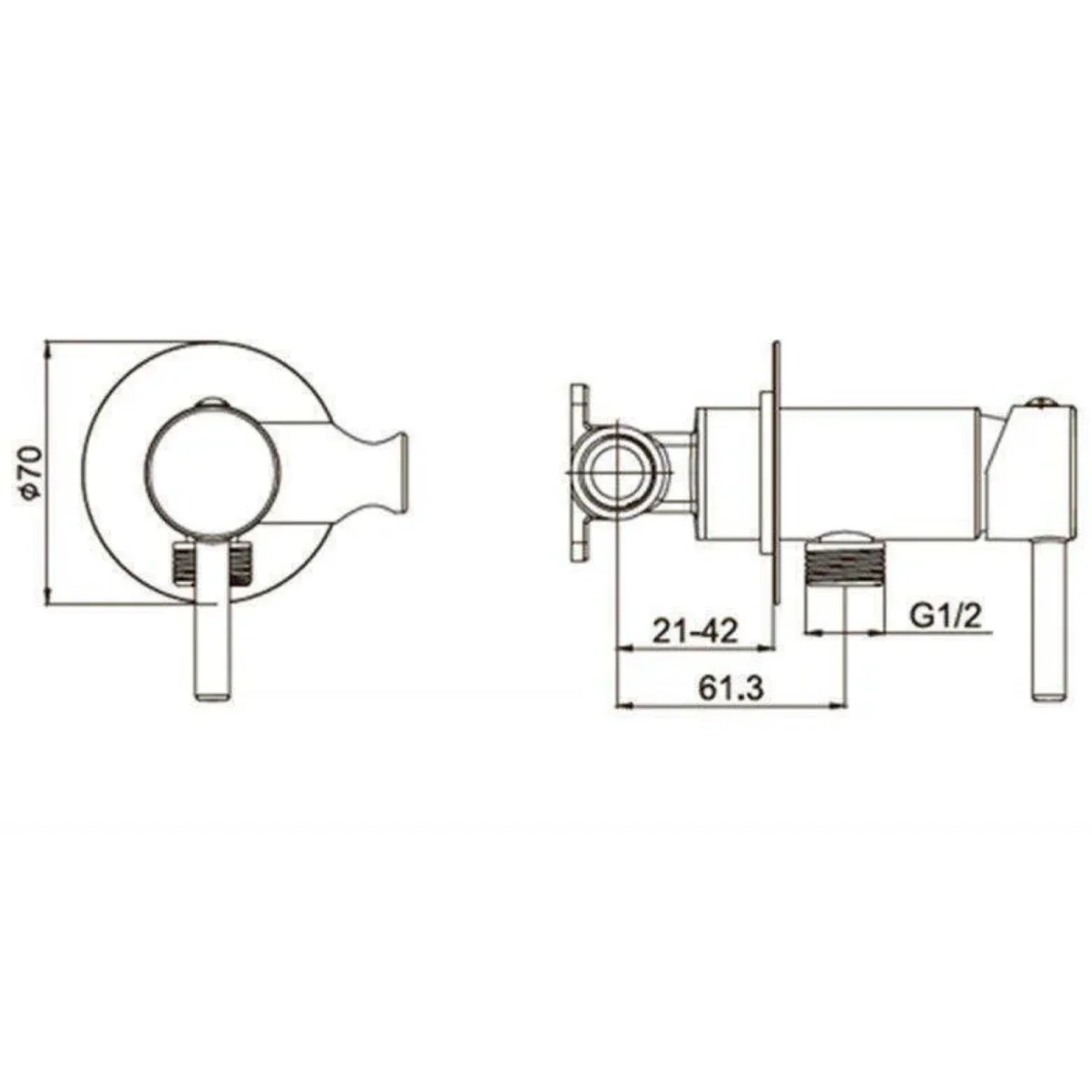 Приобрести grocenberg смеситель с гигиеническим душем, золото gb001go