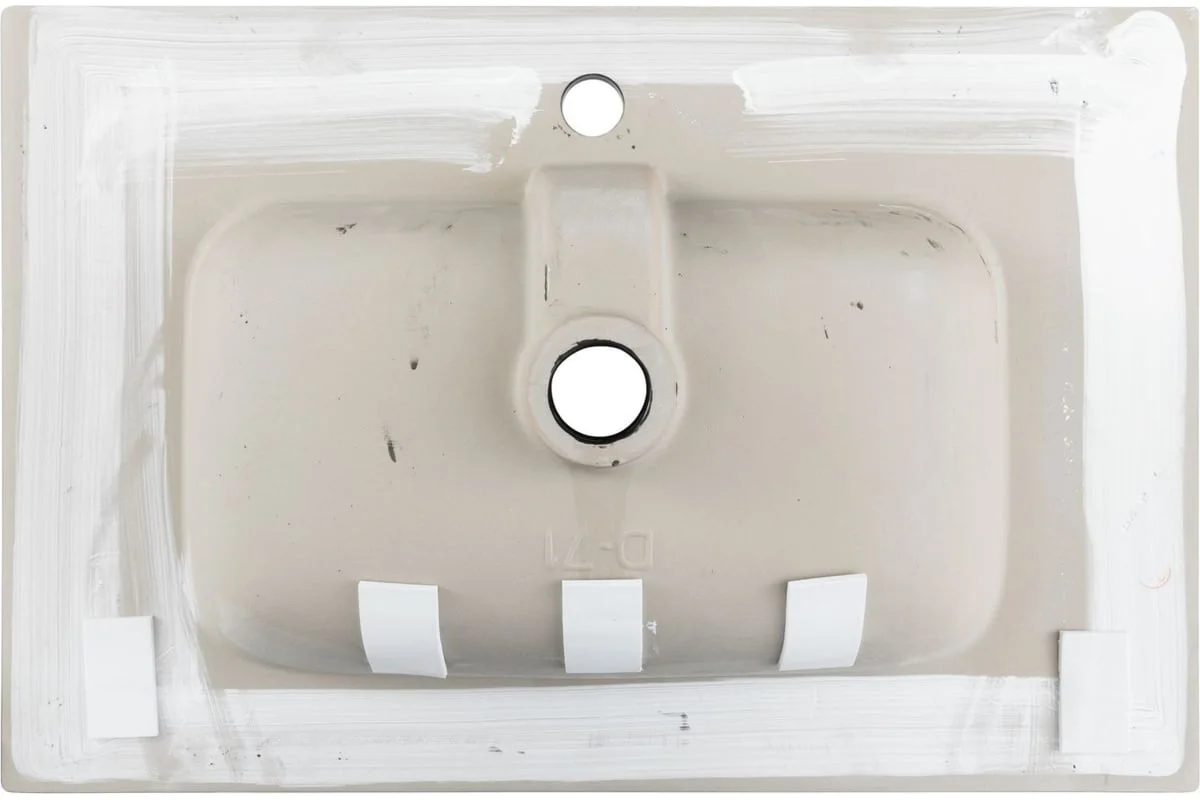 Приобрести aquanet раковина flat 70х46 см, черная матовая