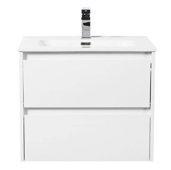 Приобрести тумба подвесная с раковиной belbagno kraft-700-2c-so-bo 70 см, bianco opaco