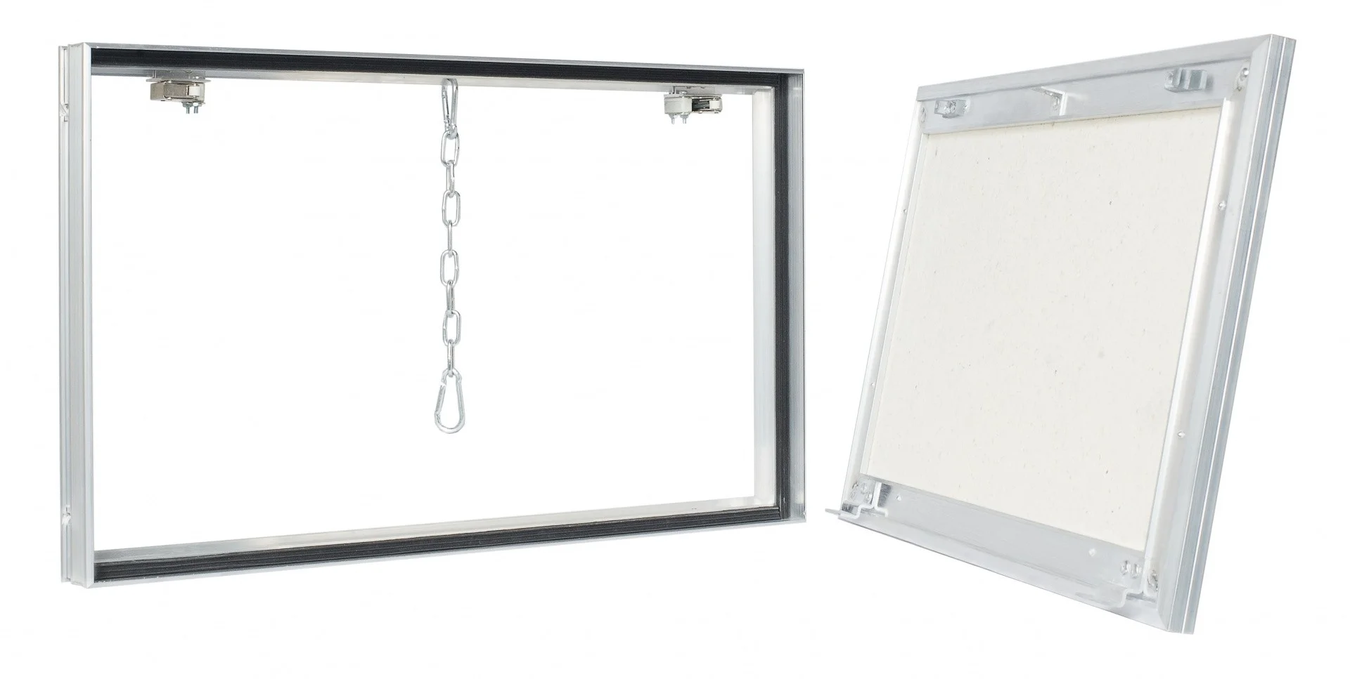 Приобрести люк под плитку алкрафт сантехник 500х500 алюминиевый съемный