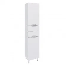 AQUA DE MARCO Пенал ELEGANSA 190х40 см, белый, левый 3040CELE/L