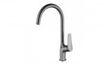 LEMARK Смеситель для кухни Bronx с поворотным изливом, графит LM3705GM